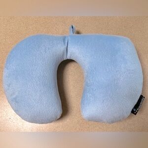 Velocity Light Blue Travel Pillow